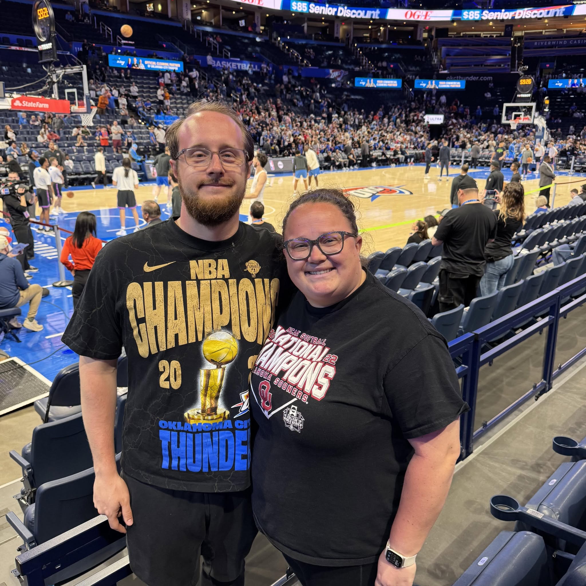 Mitchell and Courtney Wattles